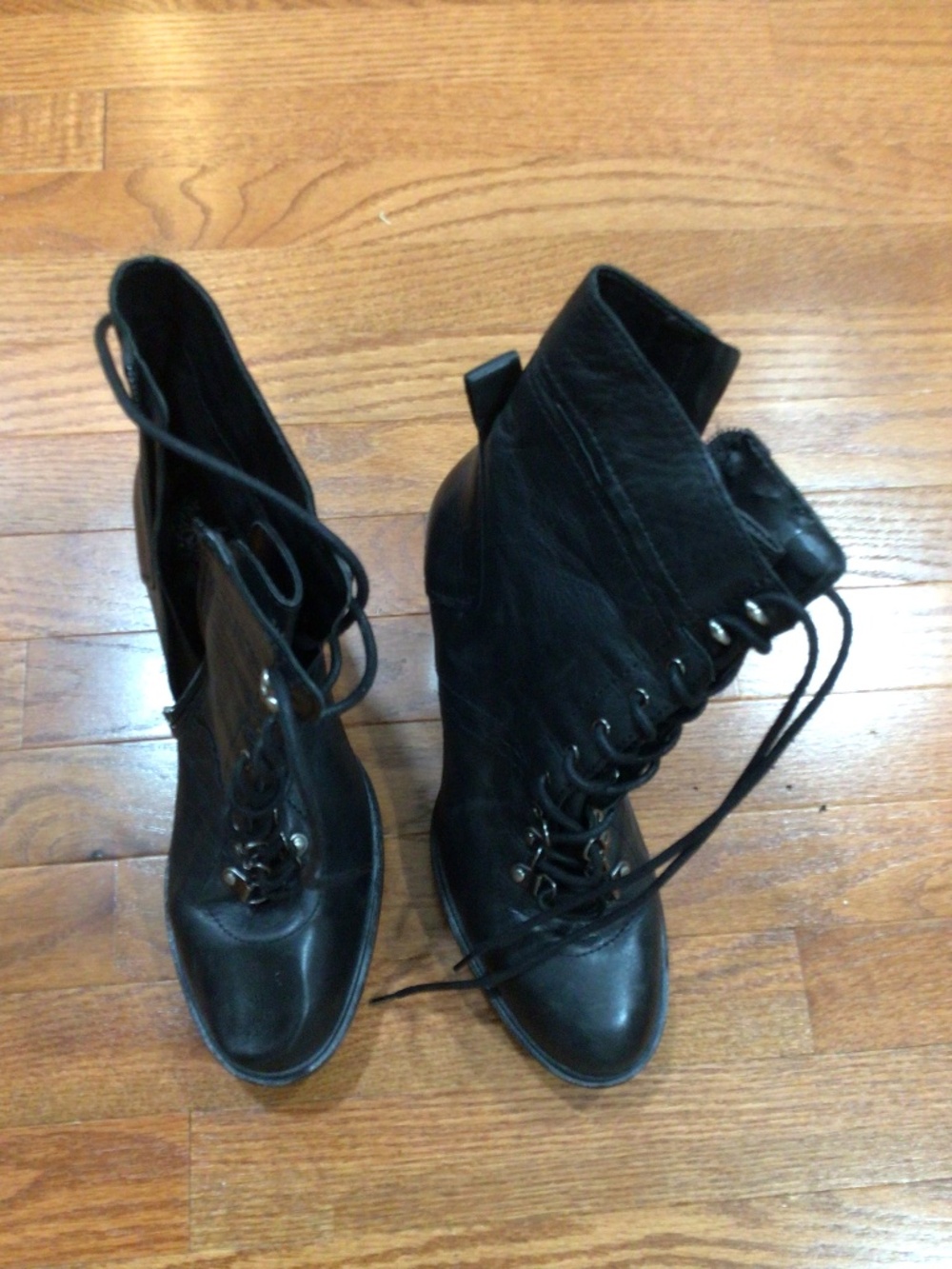 Black Booties  size 10